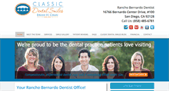 Desktop Screenshot of classicdentalsmiles.com